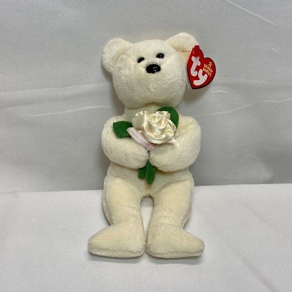 Ty Beanie Babies Original Dear One Bear 2005 Retired Mothers Day Hallmark Gold C - Picture 1 of 10